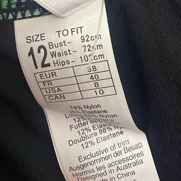 New! Seafolly las palmas tropical leaf pattern hipster bottoms 21672 - Picture 7 of 9